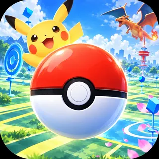 AI-generated illustration inspired by Pokémon GO